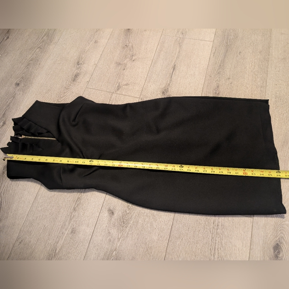 Calvin Klein Ruffle Neck Dress - Picture 9 of 10